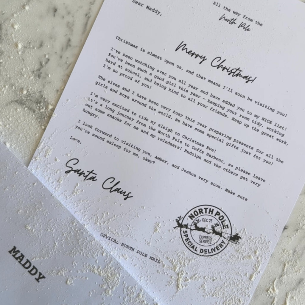 Personalized Santa Letter