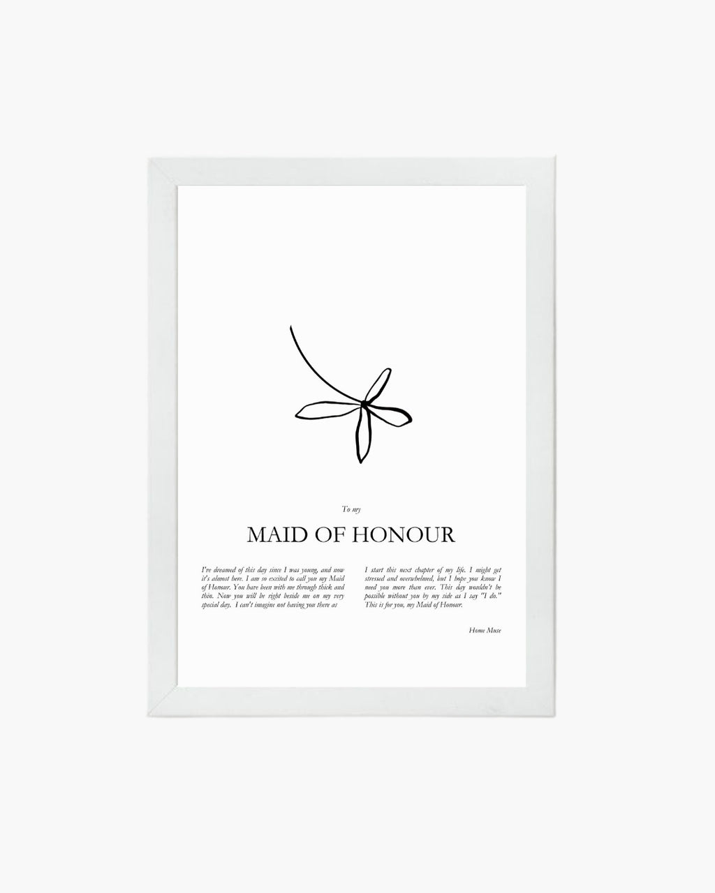 Maid Of Honour