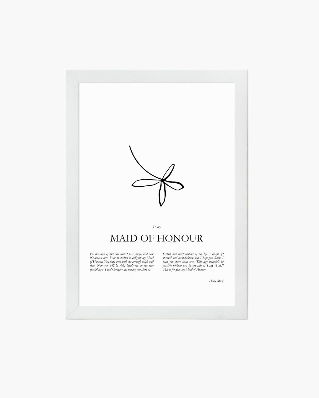 Maid Of Honour