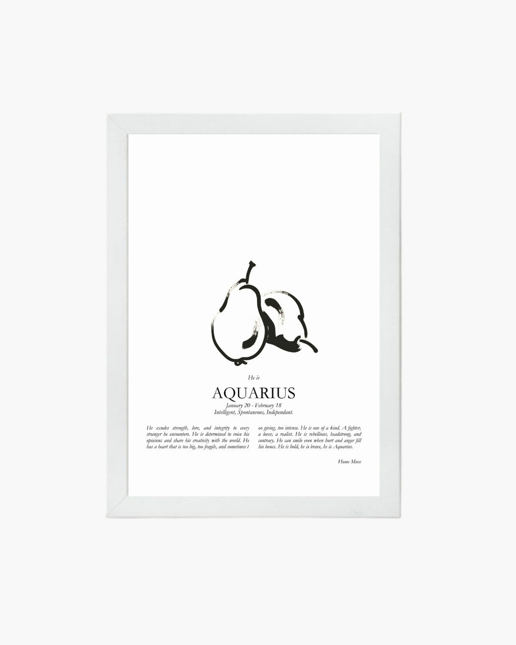 He Is Aquarius