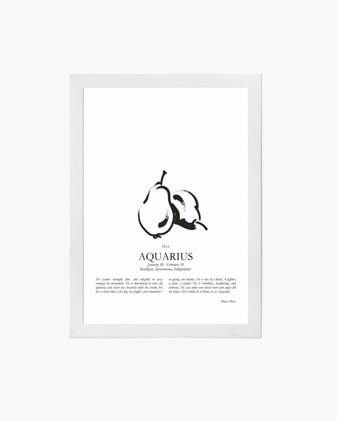 He Is Aquarius