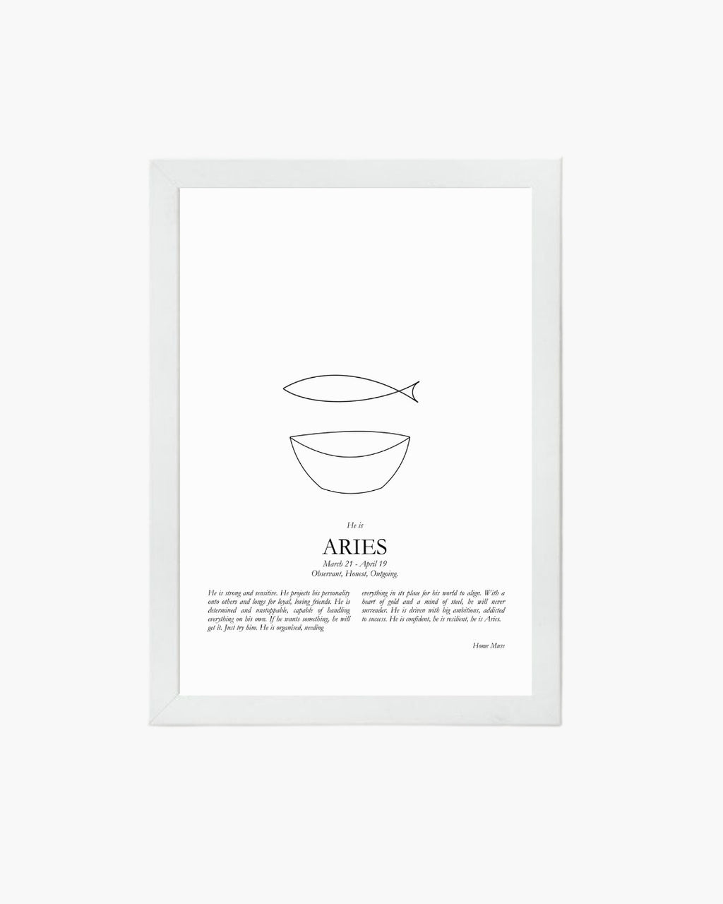 He is Aries
