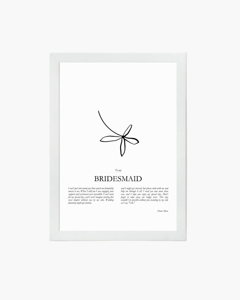 Bridesmaid