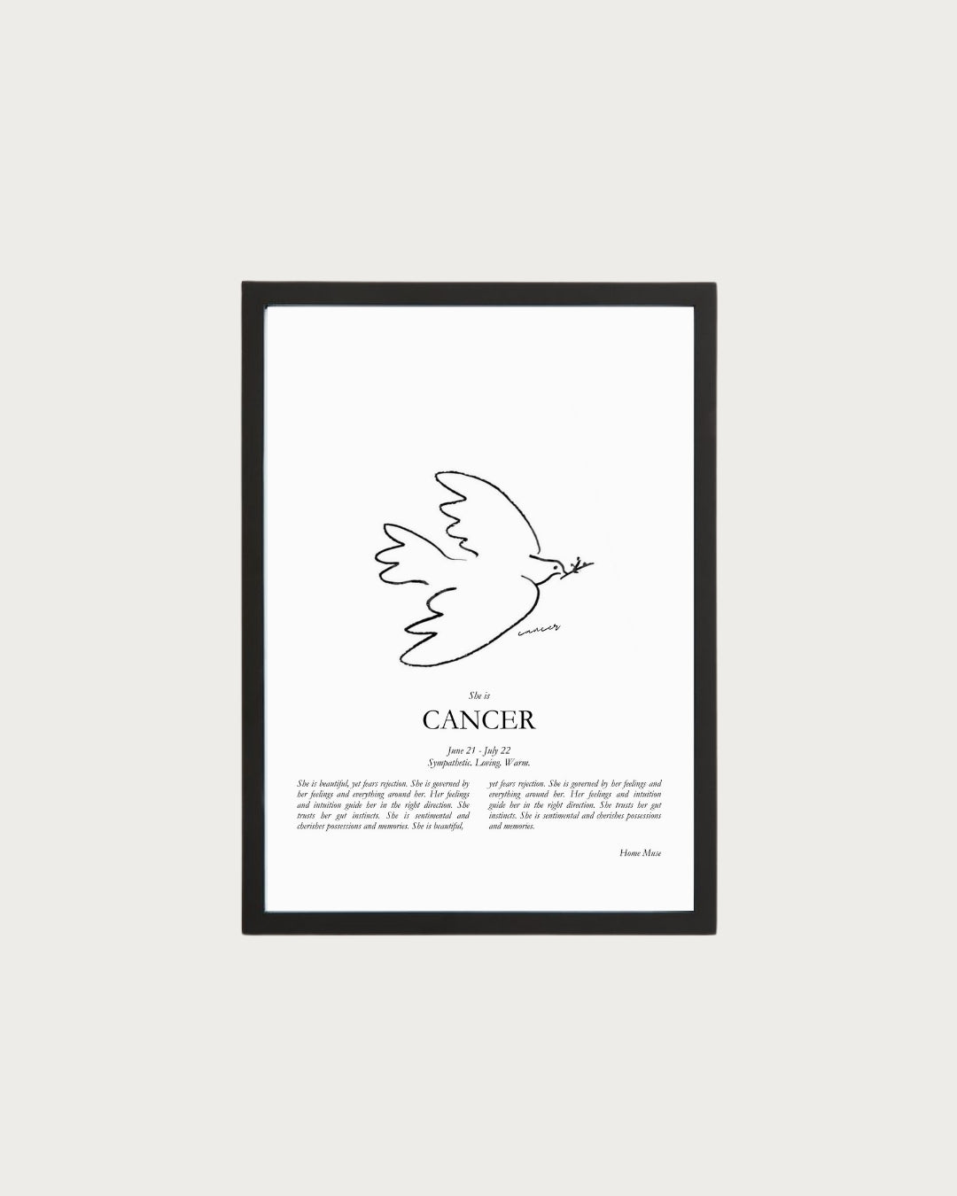 She Is Cancer