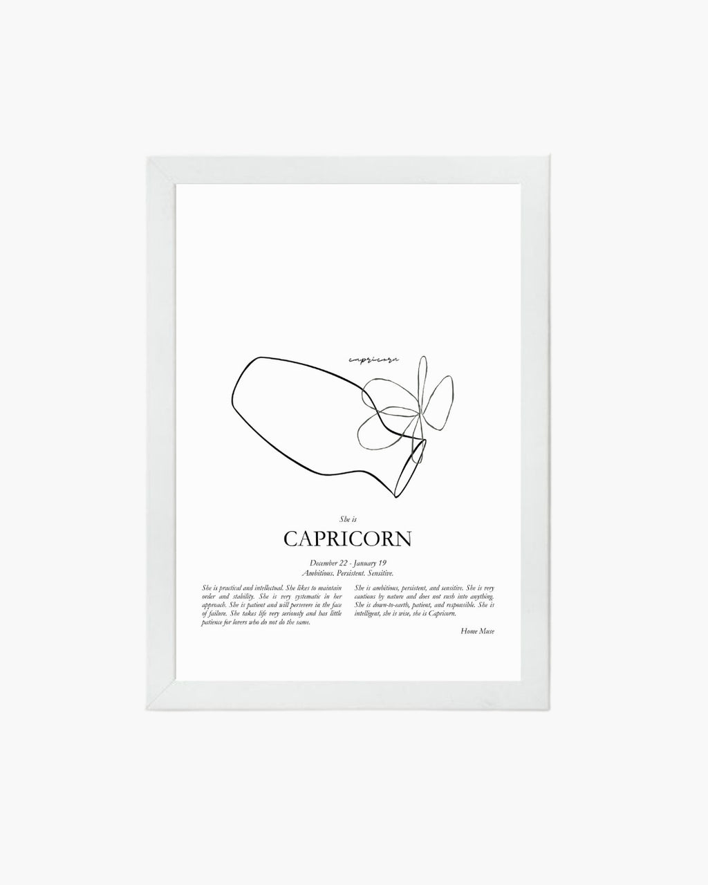 She Is Capricorn