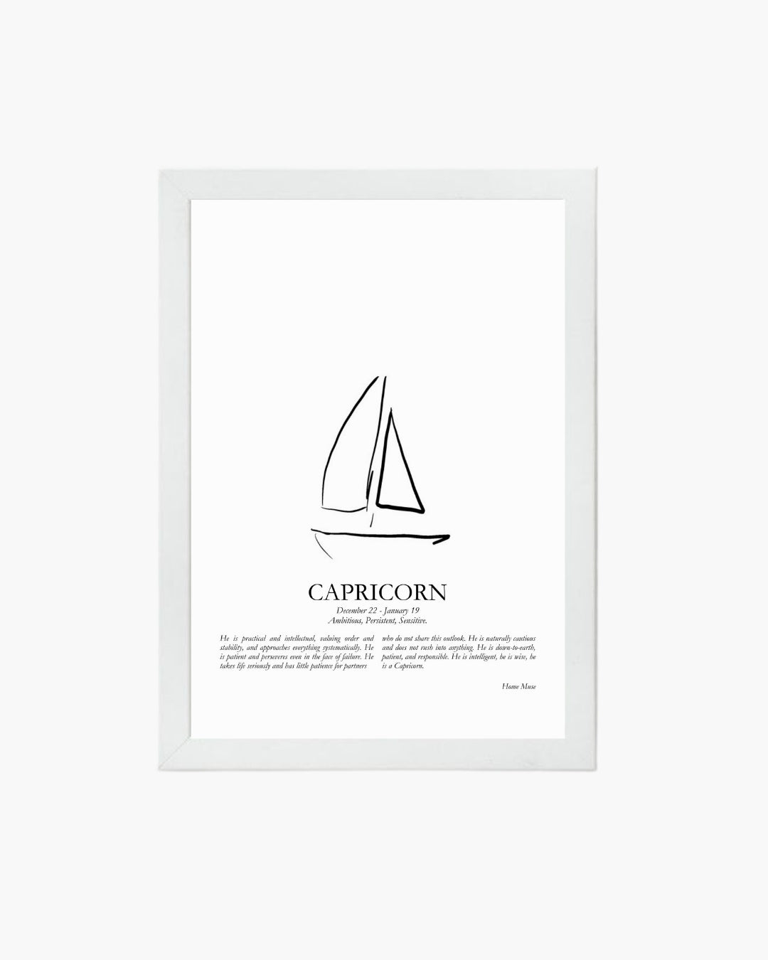 He Is Capricorn