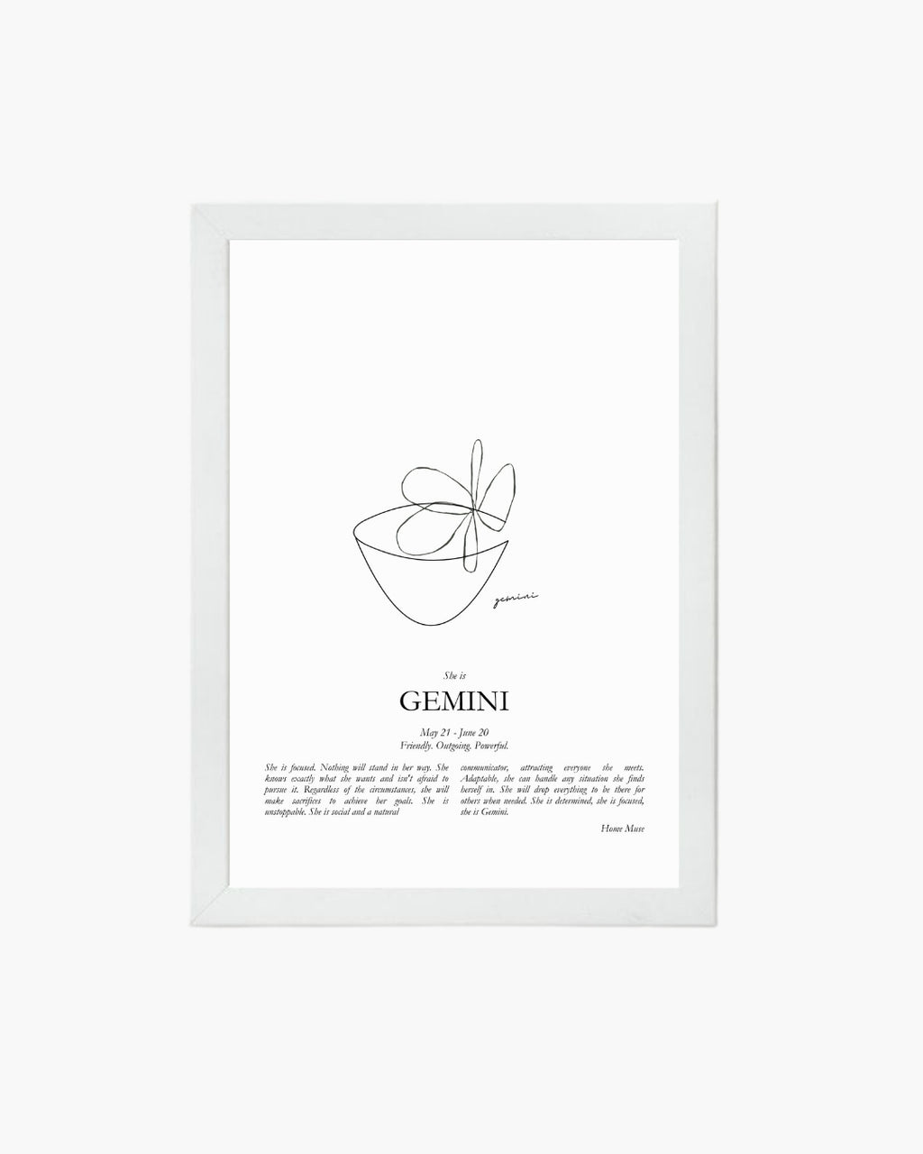 She Is Gemini