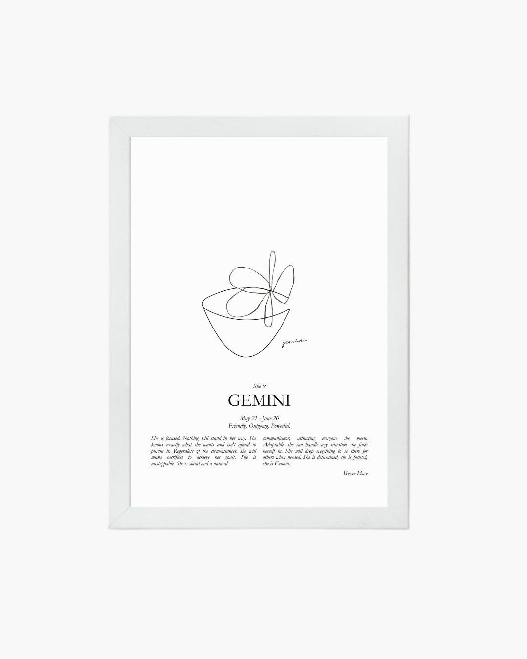 She Is Gemini