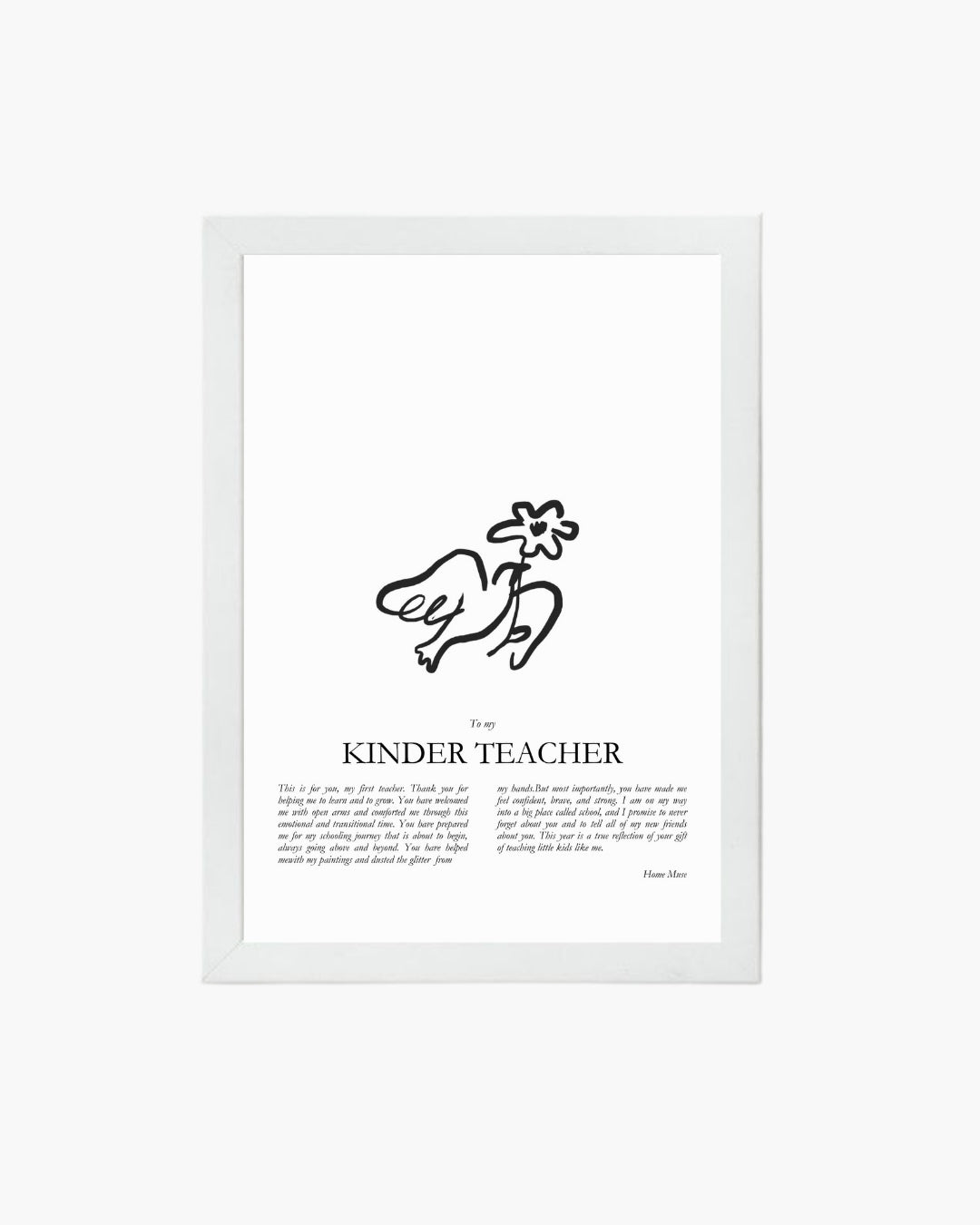 Kinder Teacher