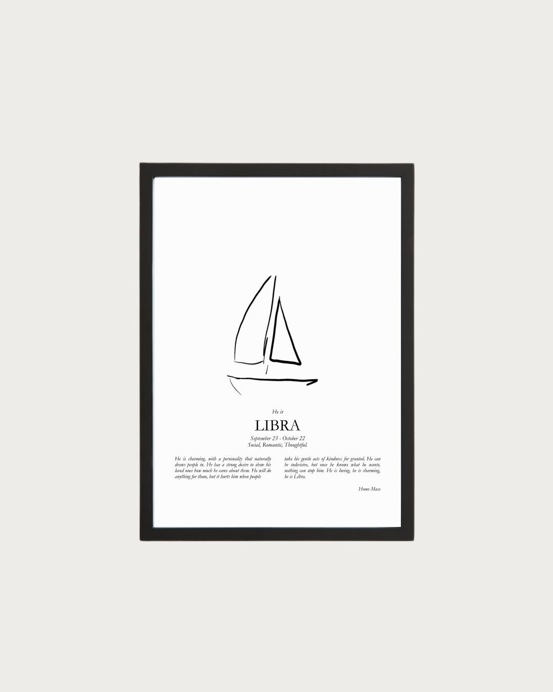 He Is Libra