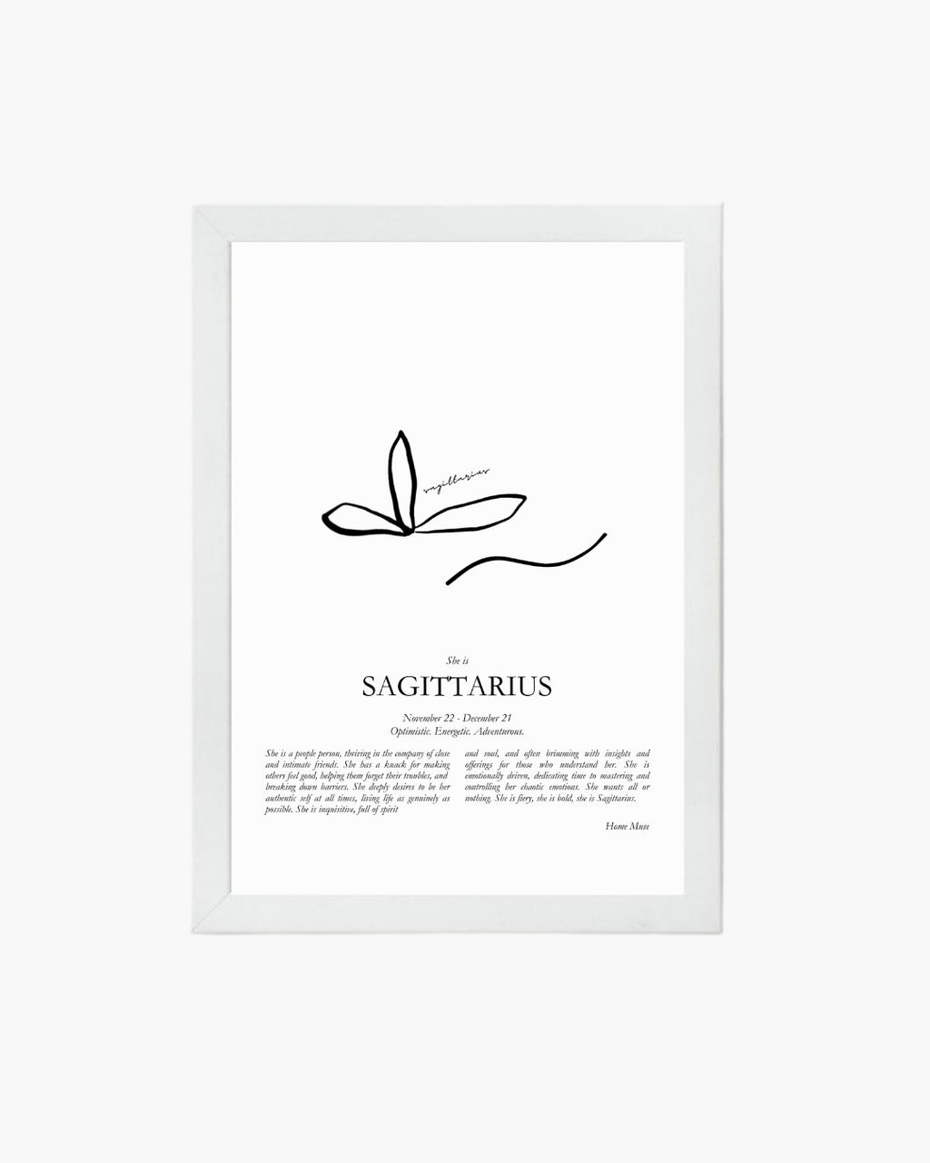 She Is Sagittarius