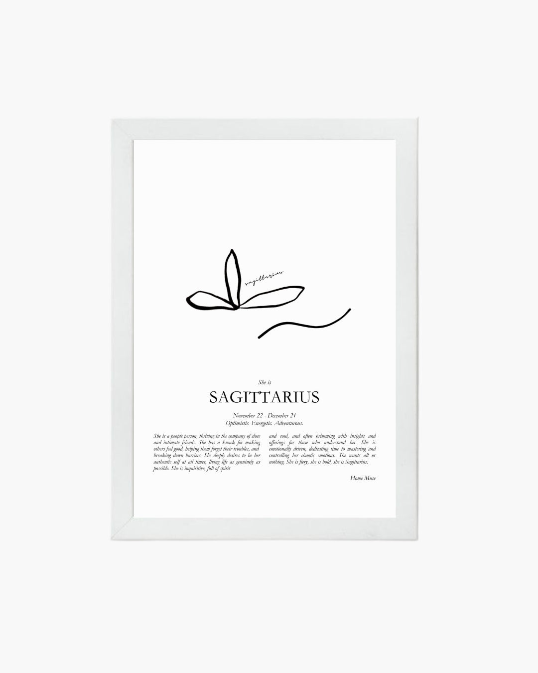 She Is Sagittarius
