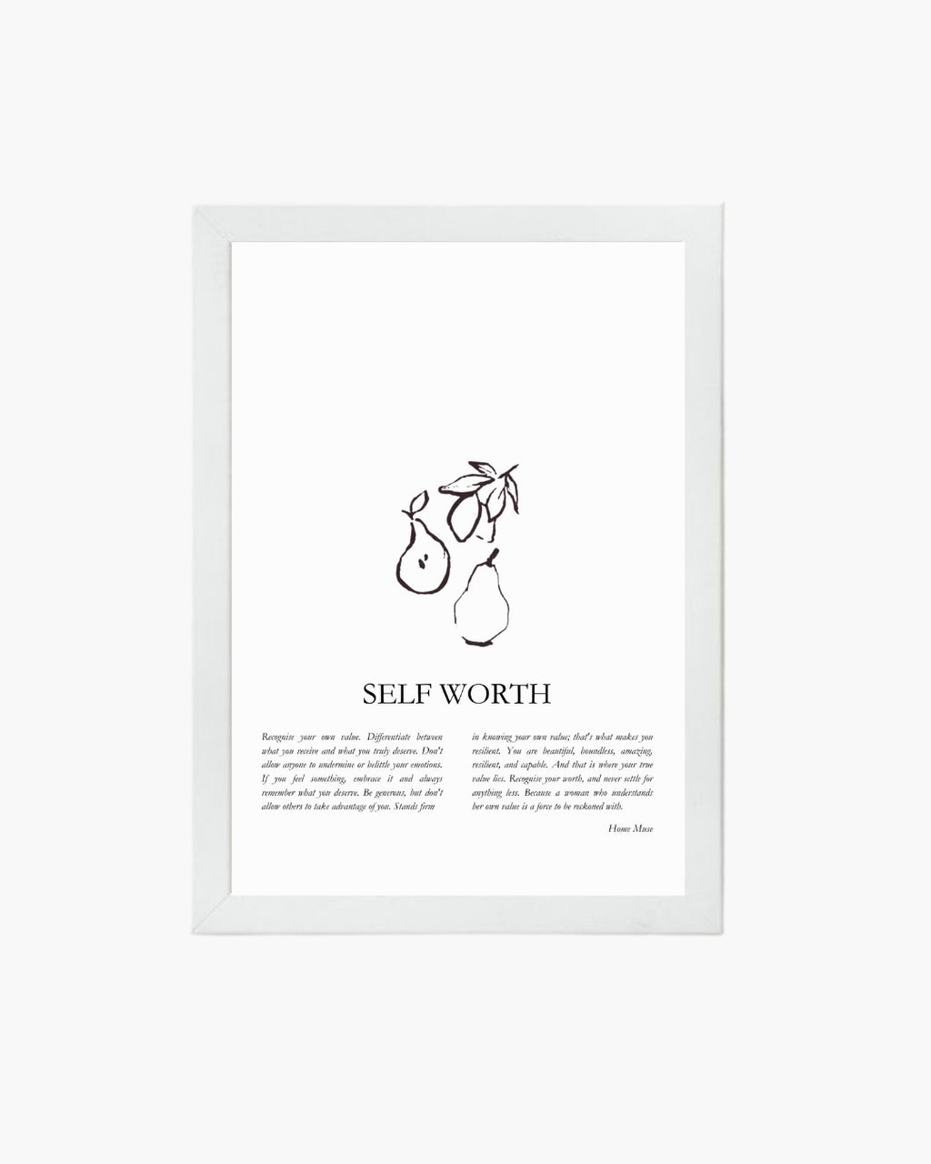 Self Worth