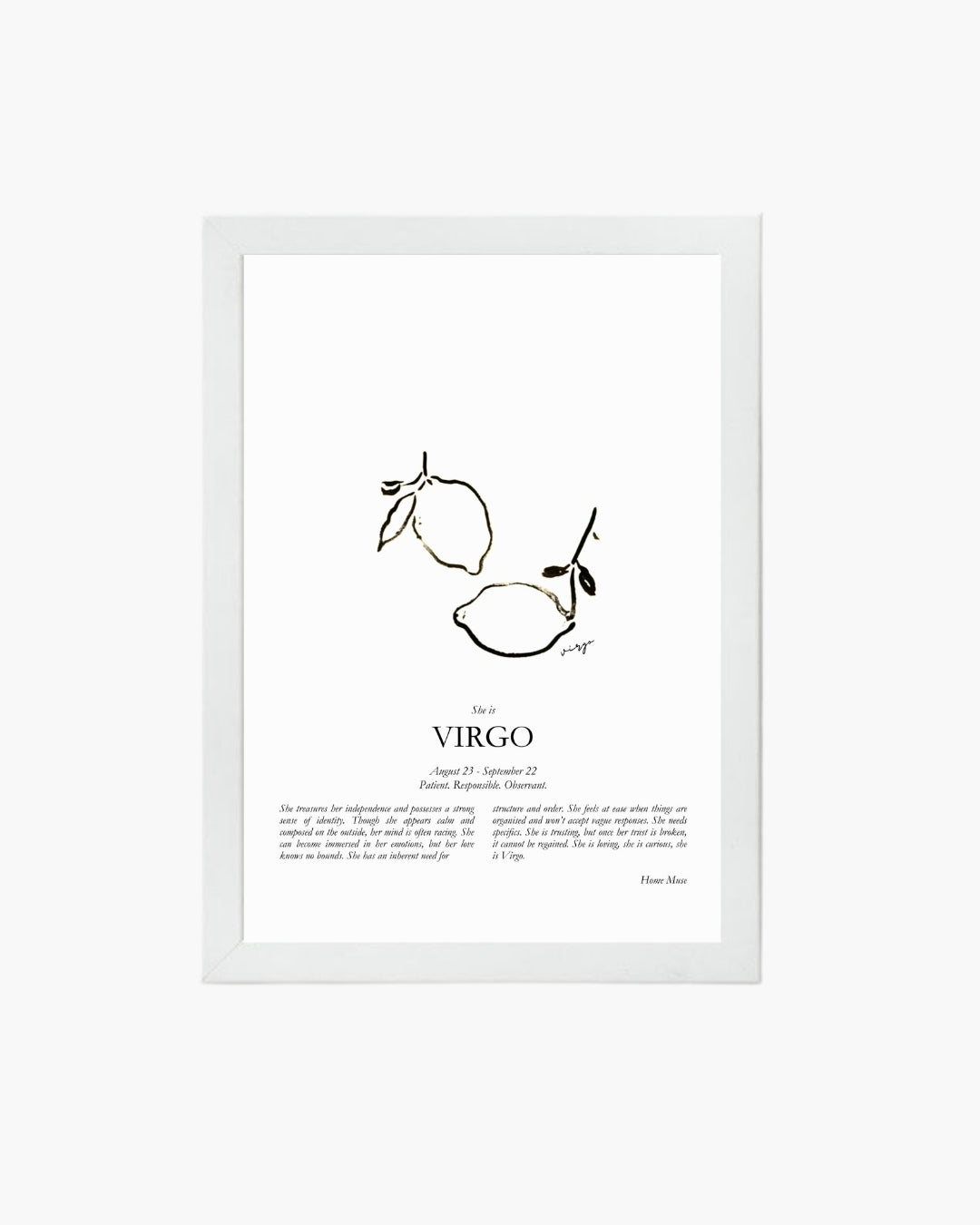 She Is Virgo
